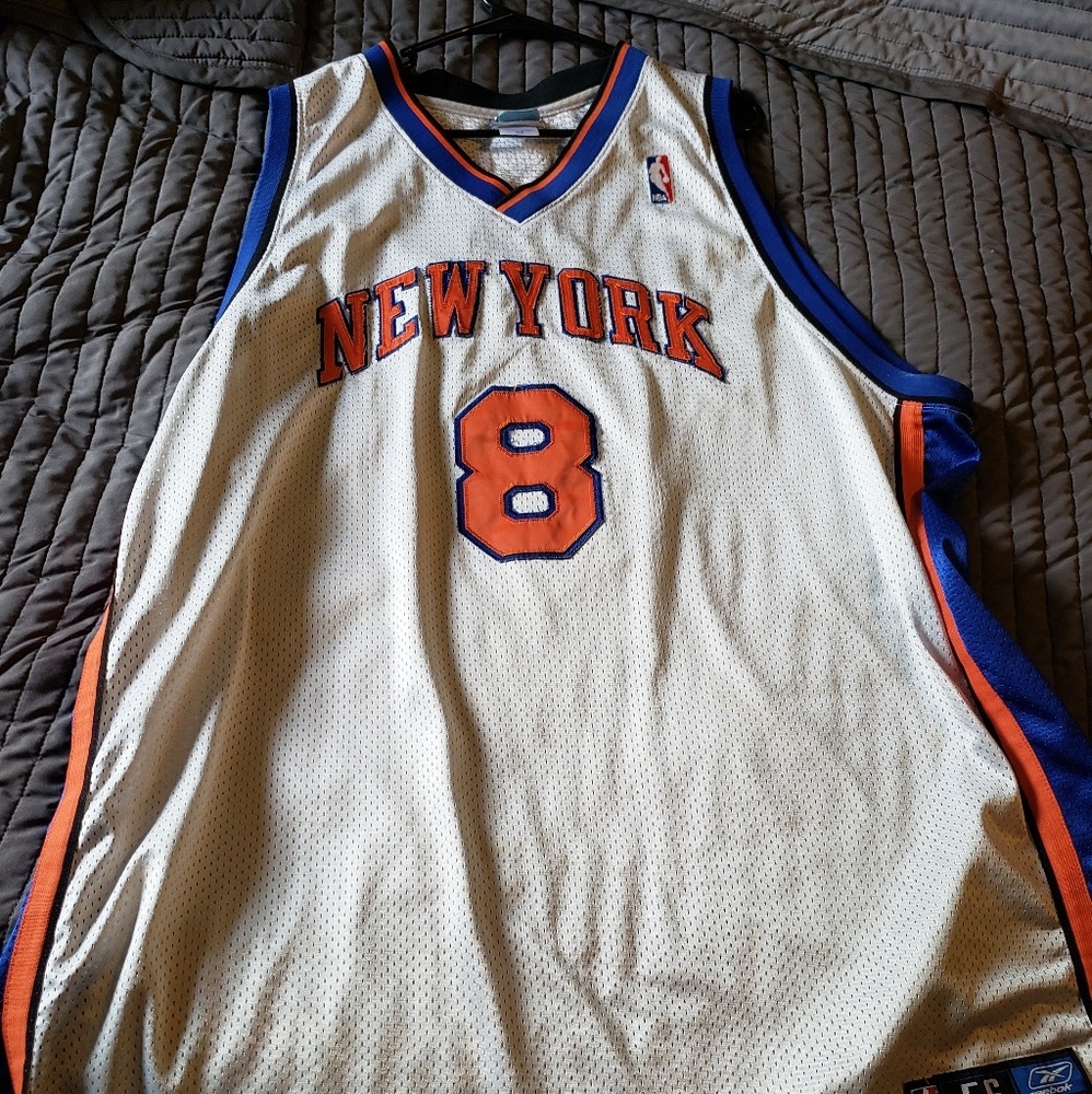 Authentic Vintage Letrell Sprewell Knicks Jersey